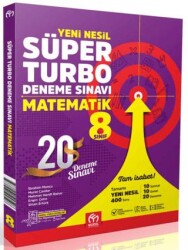 Model Eğitim Yayıncılık 8. Sınıf Matematik Süper Turbo Deneme Sınavı - Model Eğitim Yayıncılık