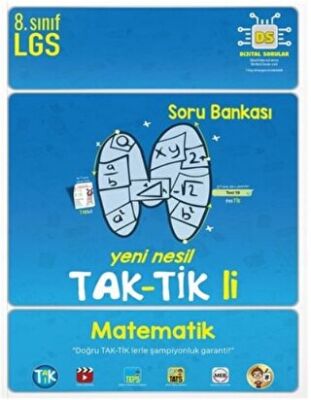 8. Sınıf LGS Matematik Tak-tik`li Soru Bankası - 1