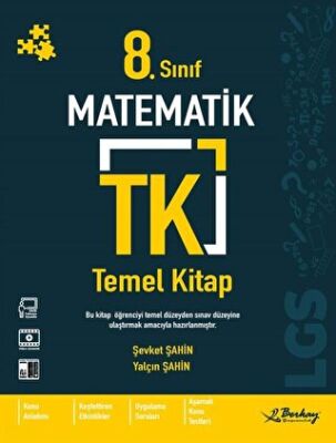 Berkay Yayıncılık 8. Sınıf Matematik Temel Kitap - 1