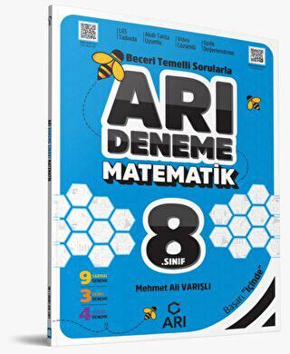 Arı Yayıncılık 8. Sınıf Matematik VAR 16 Deneme - 1