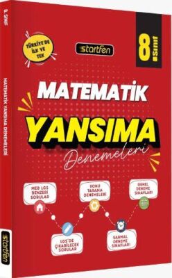 Startfen Yayınları 8. Sınıf Matematik Yansıma Denemeleri - 1