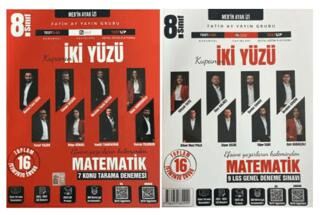 8. Sınıf MEB`in Ayak İzi Kupanın İki Yüzü Matematik Branş Denemeleri - 1