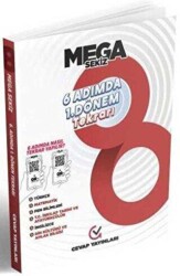 Cevap Yayınları 8. Sınıf MEGA 6 Adımda 1. Dönem Tekrarı - Cevap Yayınları