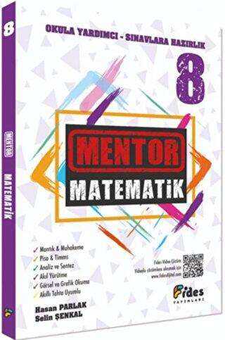 Fides Yayıncılık 8. Sınıf Mentor Matematik Soru Bankası