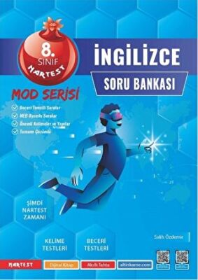 Nartest Yayınevi 8. Sınıf Mod İngilizce Soru Bankası - 1