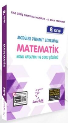 Karekök Yayıncılık 8. Sınıf Modüler Piramit Sistemiyle Matematik Konu Anlatımı ve Soru Çözümü - 1