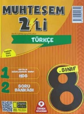Örnek Akademi 8. Sınıf Muhteşem 2`li Türkçe Seti - 1