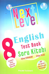 Palme 8. Sınıf Next Level English Test Book Soru Kitabı - Palme Yayınları