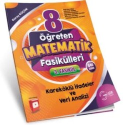 Gür Yayınları 8. Sınıf Öğreten Matematik Fasikülleri Köklü İfadeler ve Veri Analizi - Gür Yayınları