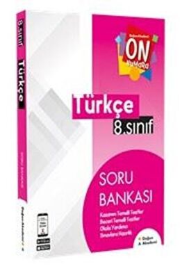 Doğan Akademi 8. Sınıf On Numara Türkçe Soru Bankası - 1