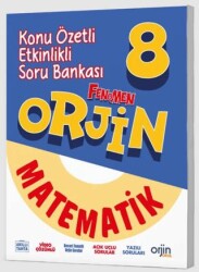 8. Sınıf Orjin Matematik Defteri - Orjin Yayınları