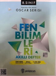 Yeniyorum Yayınları 8. Sınıf Oscar Serisi Fen Bilimleri Akıllı Defter - Yeniyorum Yayınları
