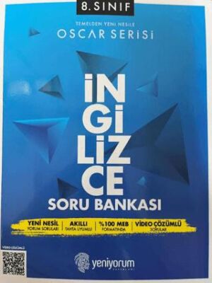 Yeniyorum Yayınları 8. Sınıf Oscar Serisi İngilizce Soru Bankası - 1