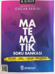 Yeniyorum Yayınları 8. Sınıf Oscar Serisi Matematik Soru Bankası - Yeniyorum Yayınları