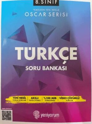 Yeniyorum Yayınları 8. Sınıf Oscar Serisi Türkçe Soru Bankası - 1