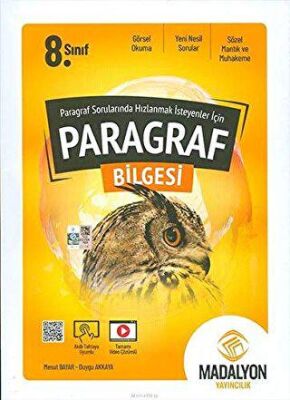 Madalyon Yayınları 8. Sınıf Paragraf Bilgesi - 2