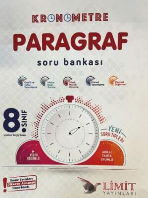 8. Sınıf Paragraf Liselere Hazırlık Kronometre Soru Bankası - 1