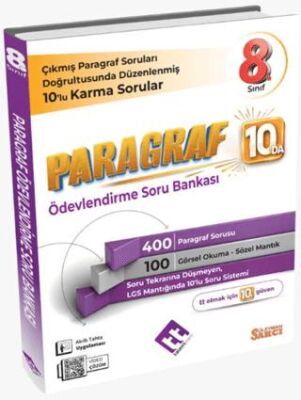 8. Sınıf Paragraf Ödevlendirme Soru Bankası - 1