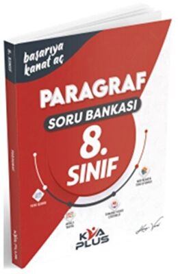 8. Sınıf Paragraf Plus Serisi Soru Bankası - 1