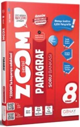 Günay Yayınları 8. Sınıf Paragraf Zoom Serisi Soru Bankası - Günay Yayınları