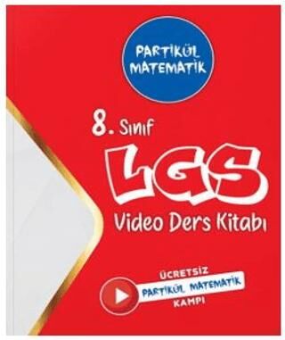 Partikül Yayınları 8. Sınıf Partikül Matematik Video Ders Kitabı - 1