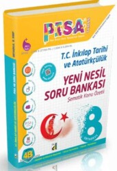 Damla Yayınevi - Bayilik 8. Sınıf Pisa Yeni Nesil T.C İnkılap Tarihi Ve Atatürkçülük Soru Bankası - Damla Yayınevi - Bayilik