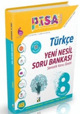 8. Sınıf Pisa Yeni Nesil Türkçe Soru Bankası kapağı
