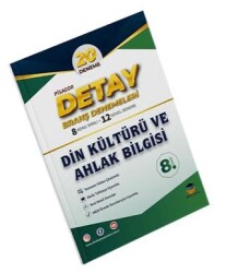 Zeka Küpü Yayınları 8. Sınıf Pisagor Detay Din Kültürü ve Ahlak Bilgisi 20`Lİ Branş Denemesi - Zeka Küpü Yayınları