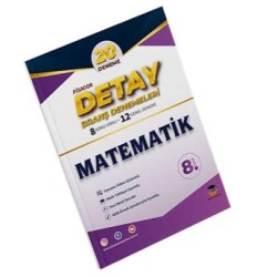 Zeka Küpü Yayınları 8. Sınıf Pisagor Detay Matematik 20`Lİ Branş Denemesi - Zeka Küpü Yayınları