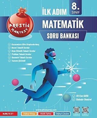 Nartest Yayınevi 8. Sınıf Prestij İlk Adım Matematik Soru Bankası - 2