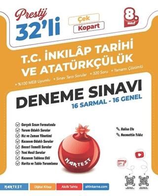 8. Sınıf Prestij T.C. İnkılap Tarihi ve Atatürkçülük 32`li Deneme Sınavı - 1
