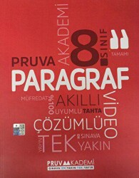 Pruva Akademi 8. Sınıf Pruva Paragraf Soru Bankası - Pruva Akademi