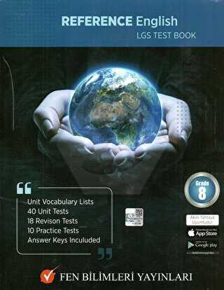 Fen Bilimleri Yayınları 8. Sınıf Reference English Test Book Soru Bankası