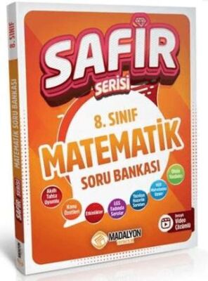 Madalyon Yayınları 8. Sınıf Safir Matematik Soru Bankası - 1