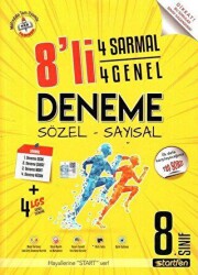 Startfen Yayınları 8. Sınıf Sözel Sayısal 8 Deneme - Startfen Yayınları