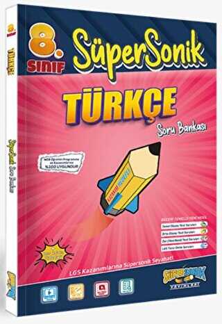 Süpersonik Yayınları 8. Sınıf SüperSonik Türkçe Soru Bankası