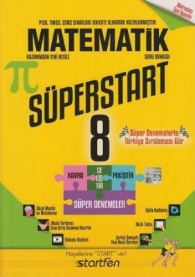 Startfen Yayınları 8. Sınıf Matematik Süperstart Soru Bankası - 1