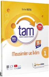 Hiper Zeka Yayınları 8. Sınıf TAM Fen Bilimleri 1 - Mevsimler ve İklim - Hiper Zeka Yayınları