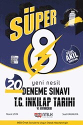 8. Sınıf T.C İnkılap Tarihi ve Atatürkçülük Süper 20 Deneme Sınavı - Nitelik Yayınları - Bayilik