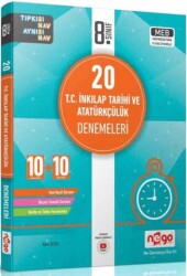 8. Sınıf T.C İnkılap Tarihi ve Atatürkçülük 20li Branş Deneme Video Çözümlü - NeGo Yayınları