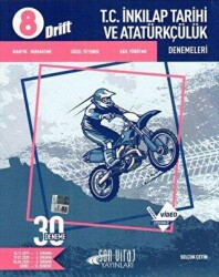 Son Viraj Yayınları 8. Sınıf T.C. İnkılap Tarihi ve Atatürkçülük 30 lu Deneme Drift Serisi - Son Viraj Yayınları