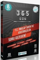 8. Sınıf T.C İnkılap Tarihi ve Atatürkçülük 365 Gün Soru Gezegeni - Gezegen Yayıncılık