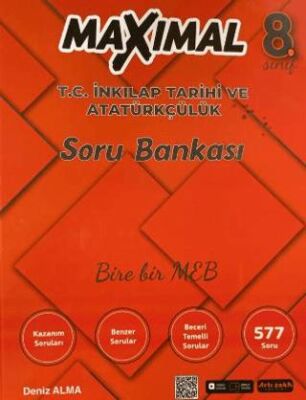 8. Sınıf Maximal İnkılap Tarihi ve Atatürkçülük Soru Bankası - 1