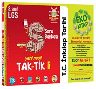 Tonguç Akademi 8. Sınıf T.C. İnkılap Tarihi Ve Atatürkçülük Eko Taktikli Soru Bankası - 1