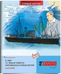 8. Sınıf T.C. İnkılap Tarihi ve Atatürkçülük Etkinlik Defteri - Pandül Yayınları