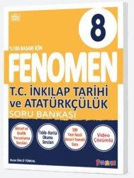 Fenomen Yayınları 8. Sınıf T.C. İnkılap Tarihi ve Atatürkçülük Fenomen Soru Bankası - Fenomen Yayınları