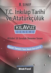 Tudem Yayınları - Bayilik 8. Sınıf T.C. İnkılap Tarihi ve Atatürkçülük Kılavuz Deneme - Tudem Yayınları - Bayilik