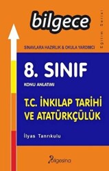 Bilgesina Yayınları 8. Sınıf T.C. İnkılap Tarihi ve Atatürkçülük Konu Anlatımı - Bilgesina Yayınları