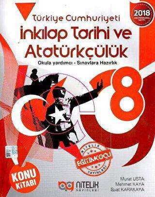 Nitelik Yayınları - Bayilik 8. Sınıf T.C. İnkılap Tarihi ve Atatürkçülük Konu Kitabı