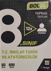 8. Sınıf T.C. İnkılap Tarihi ve Atatürkçülük Kutu Test - Pergel Yayınları